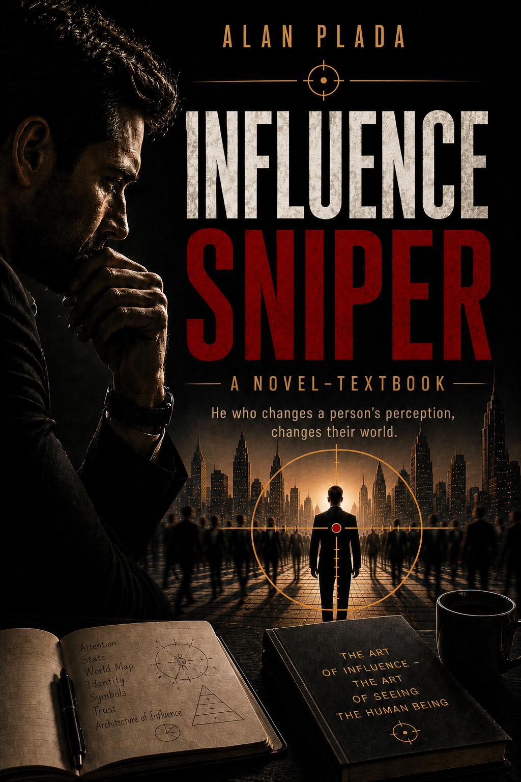 Influence Sniper book cover by Alan Plada